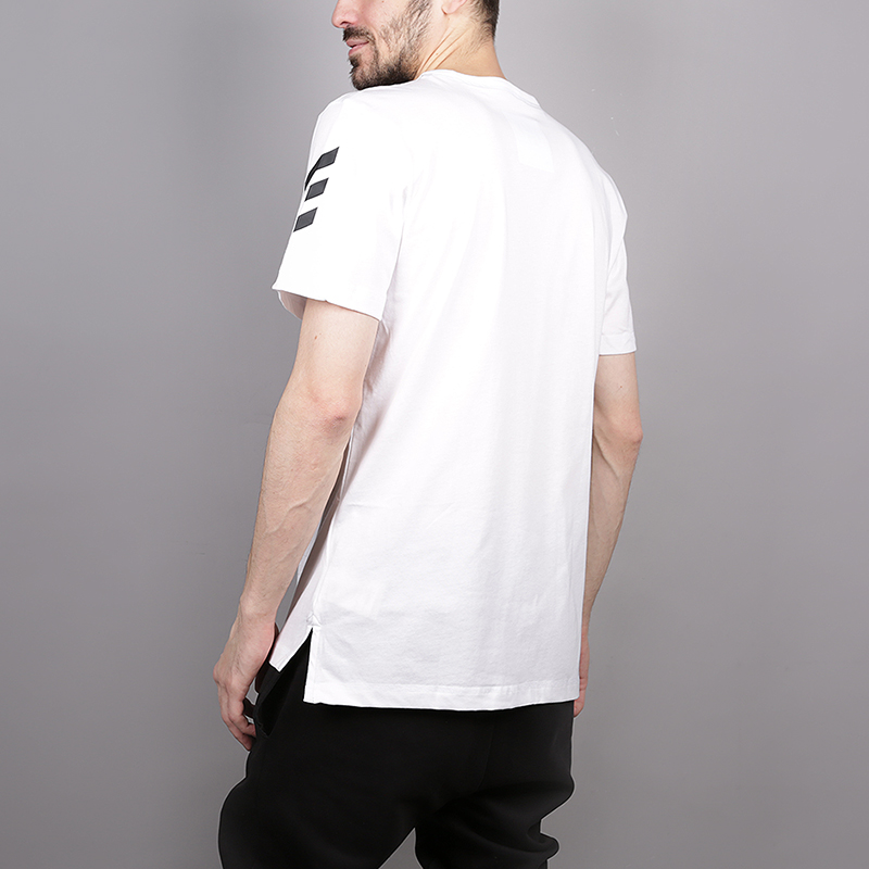 мужская белая футболка adidas Harden Tee 2 CE7305 - цена, описание, фото 4